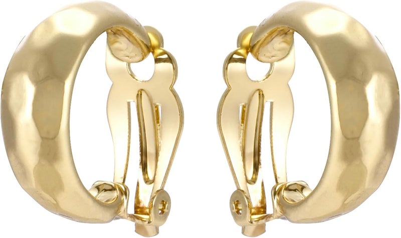 OCCFAE Store Metal Clip On Earrings for Women Non Pierced Dangle Drop Earrings Multiple Styles - Image 1